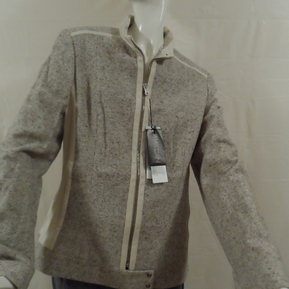 MARCCAIN JACKET WOOL/SILK NWT - Picture 5 of 6